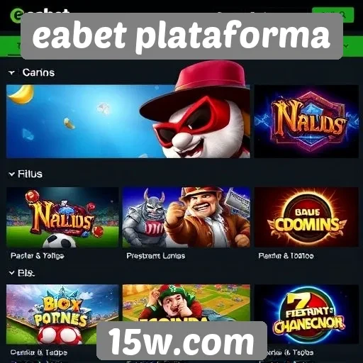 eabet plataforma oferece ampla variedade de jogos online